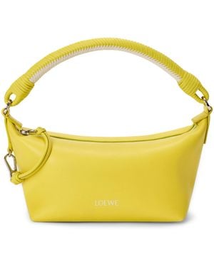 Loewe Nappa Leather Cala Top-Handle Bag - Yellow