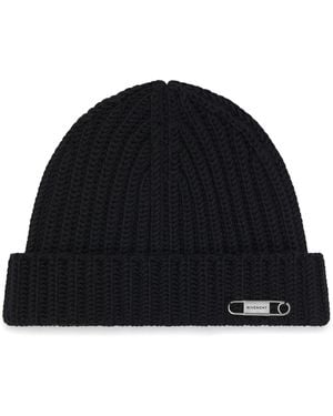 Givenchy Wool Safety Pin Beanie - Black