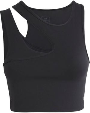 On Shoes Studio Asymmetric Crop Top - Black