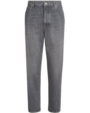 Brunello Cucinelli Iconic Straight Jeans - Grey
