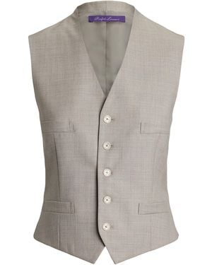 Ralph Lauren Wool Waistcoat - Grey