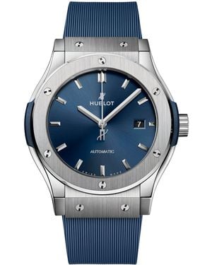 Hublot Titanium Classic Fusion Watch - Blue