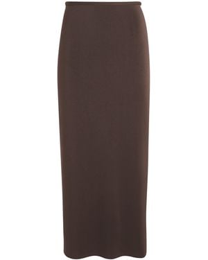 SIR. Matheo Midi Skirt - Brown