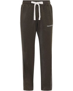Cole Buxton Glitter Track Pants - Black