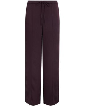 Vince Utility Drawstring Trousers - Purple