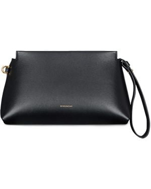 Givenchy Leather Day Pouch - Black