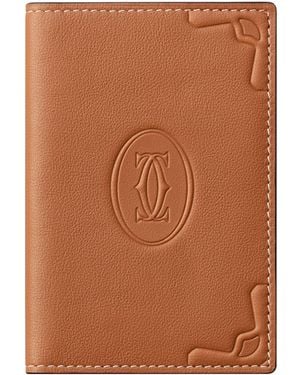 Cartier Must De Card Holder - Brown