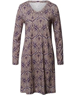 Hanro Cotton-Blend Damask Nightdress - Brown