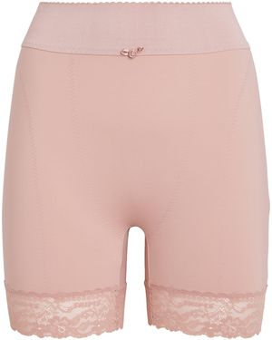 Skims Vintage Shapewear Mid-Thigh Shorts - Natural