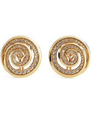 Emily P. Wheeler And Diamond Spiral Stud Earrings - Metallic