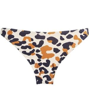 Eres Leopard Print Bikini Bottoms - White