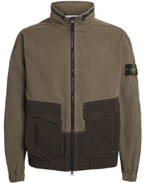 Stone Island Nylon Technical Compass Jacket - Green