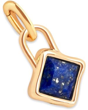 Astrid & Miyu Plated September Birthstone Charm - Blue