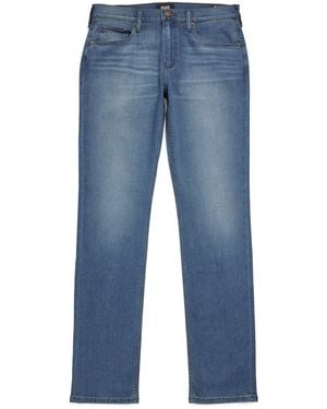 PAIGE Straight-Fit Vintage Wash Jeans - Blue