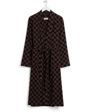BAINA Organic Cotton Sulis Bathrobe - Black