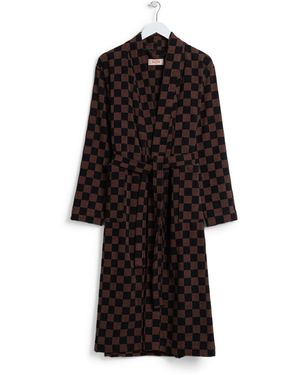 BAINA Organic Cotton Sulis Bathrobe - Black