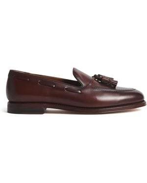 Polo Ralph Lauren Leather Tasselled Maestra Loafers - Brown
