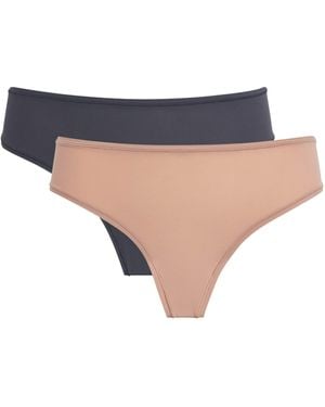 Skims Fits Everybody Thong - Blue
