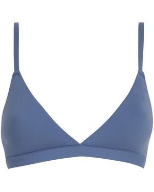 Skims Fits Everybody Triangle Bralette - Blue