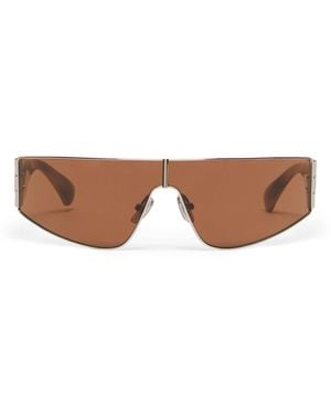 Max Mara Metal Shield Sunglasses - Brown