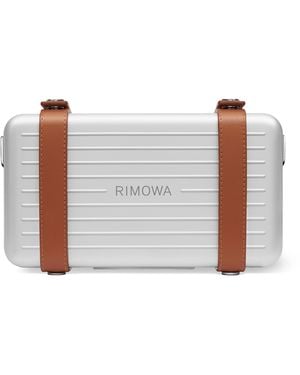RIMOWA Aluminium Cross-Body Personal Bag - White