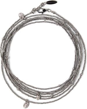 Brunello Cucinelli Sterling Wrap Bracelet - Metallic