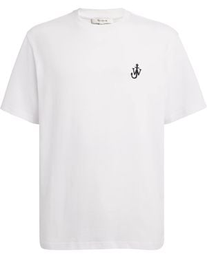 JW Anderson Cotton Logo T-Shirt - White