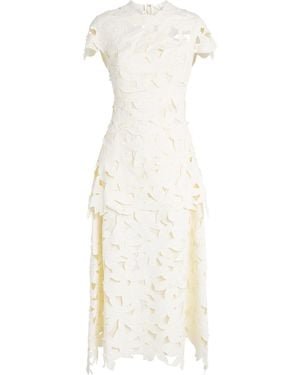 Jonathan Simkhai Broderie Anglaise Neve Midi Dress - White