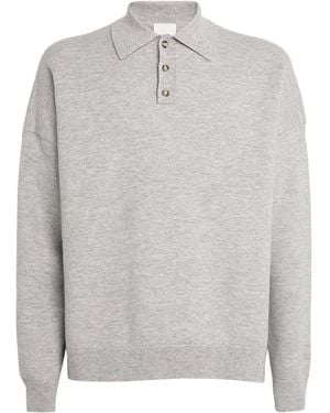 Nanushka Wool-Cashmere Polo-Neck Jumper - Grey