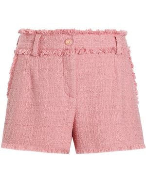 Dolce & Gabbana Cotton Shorts - Pink