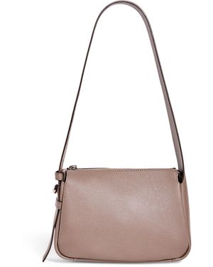 Tory Burch Small Leather Romy Shoulder Bag - Pink