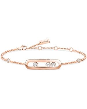 Messika Move Classique And Diamond Bracelet - Metallic
