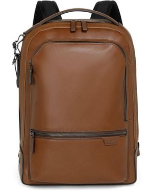 Tumi Harrison Leather Backpack - Brown