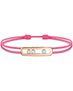Messika Care(S) And Diamond Bracelet - Pink