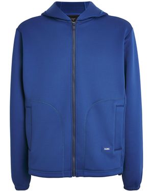 Rains Fleece-Lined Safi Hoodie - Blue