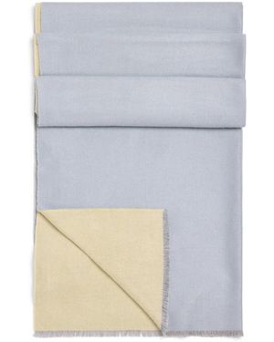 MAX&Co. Double-Faced Stole - Blue