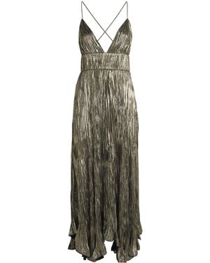 Ulla Johnson Pleated Persephone Maxi Dress - Green