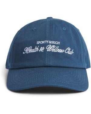 Sporty & Rich H&W Club Hat - Blue