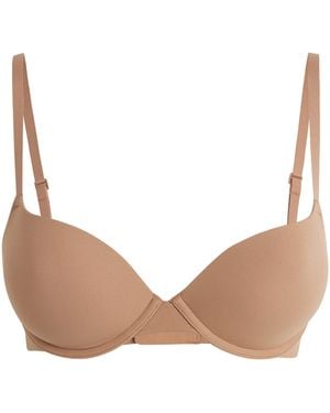 Skims Fits Everybody Push-Up Demi Bra - Natural