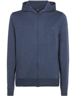 Vuori Zip-Up Ponto Hoodie - Blue