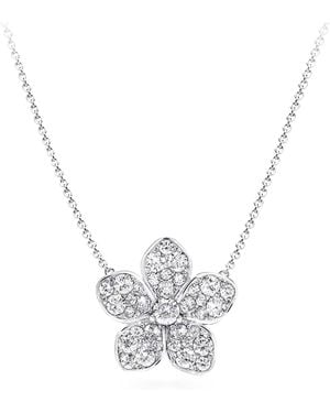 Graff And Diamond Wild Flower Necklace - Metallic