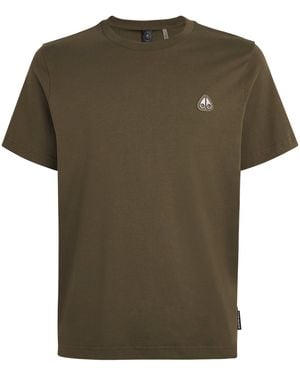 Moose Knuckles Cotton Crescent T-Shirt - Green