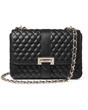Aspinal of London Large Lottie Shoulder Bag - Black
