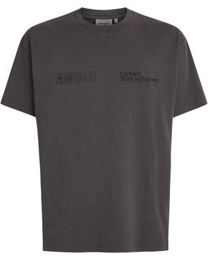 Carhartt Cotton Printed Boxed T-Shirt - Black