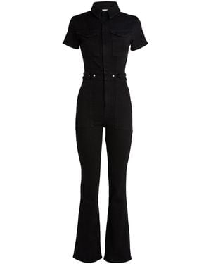 GOOD AMERICAN Fit For Success Jumpsuit - Black