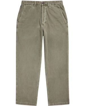 Citizens of Humanity Cotton Herringbone Belgian Chinos - Grey