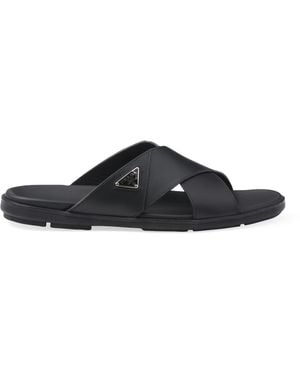Prada mens sliders hot sale
