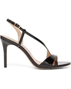 Marina Rinaldi Mirror-Finish Sandals 100 - Metallic