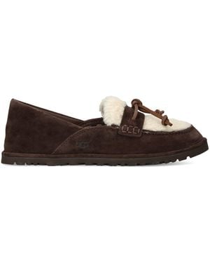 UGG Suede Zora Loafers - Brown