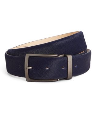 Jacob Cohen Calf-Hair Belt - Blue